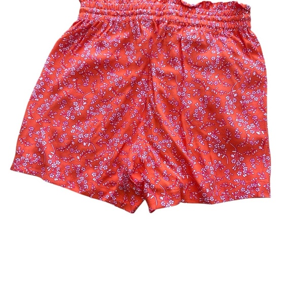 Loft Floral Orange Women's Shorts - Picture 4 of 4